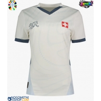 Ženski Nogometni dresi Švica Gostujoči EP 2024 Kratek Rokav